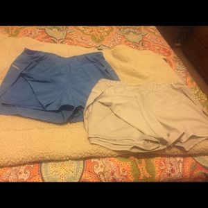 Bundle of 2 athletic shorts/ skorts